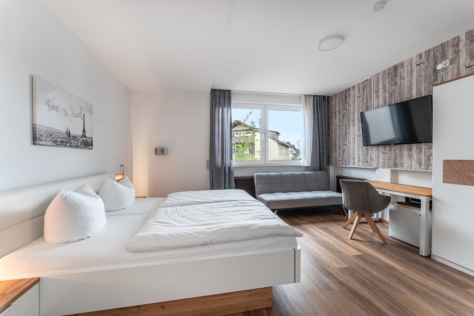 Mehrbettzimmer im Hotel Glas
